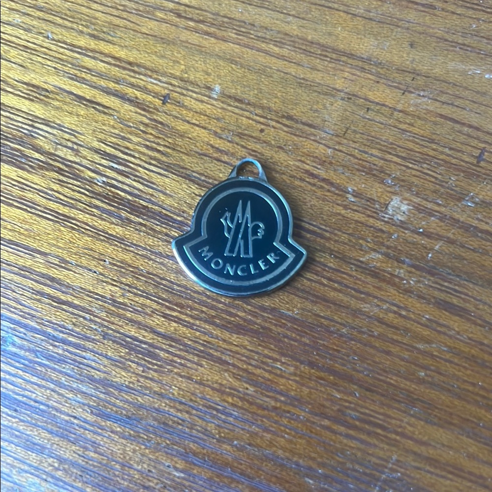 Moncler Black Zipper Pull